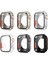 Apple Watch 41MM Ultra Dönüştürücü Gümüş Kasa ve Ekran Koruyucu 3