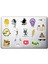 Quart Aksesuar Dekoratif Laptop Notebook Tablet Telefon Sticker Set 17 Quart Aksesuar 1