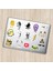 Quart Aksesuar Dekoratif Laptop Notebook Tablet Telefon Sticker Set 17 Quart Aksesuar 2