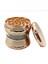 63 Mm. Rose Pencereli Tütün Baharat Herbal Öğütücüsü Parçalayıcı RC80RS 1