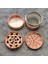 63 Mm. Rose Pencereli Tütün Baharat Herbal Öğütücüsü Parçalayıcı RC80RS 3