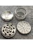 63 Mm. Silver Pencereli Tütün Baharat Herbal Öğütücüsü Parçalayıcı RC80SLV 3