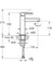 A42556 Origin Lavabo Bataryası Krom 2