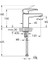 A42732 Root Square Lavabo Bataryası S 2