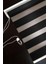Modern Soft Bambu Zebra Perde Alüminyum Kasalı - Siyah 2