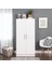 Serenity 2 Kapaklı Gardırop, Elbise Dolabı, Çok Amaçlı Dolap, Mdf, M-GRD01 1