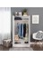 Serenity 2 Kapaklı Gardırop, Elbise Dolabı, Çok Amaçlı Dolap, Mdf, M-GRD01 5