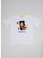 Baskılı Beyaz Erkek Çocuk T-Shirt HRBTXT108 3