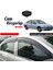 Renault Laguna 1 1994-2002 Uyumlu Mugen Cam Rüzgarlığı Seti Piano Black 4'lü 1