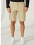 Normal Bel Slim Fit Kahve Erkek Bermuda Şort A261BILL334NG332- 2