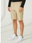 Normal Bel Slim Fit Kahve Erkek Bermuda Şort A261BILL334NG332- 3