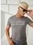 O Yaka Gri Erkek T-Shirt 222 Lcm 242081 1