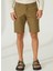 Normal Bel Slim Fit Yeşil Erkek Bermuda Şort A261NAT99NG332- 2