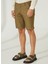 Normal Bel Slim Fit Yeşil Erkek Bermuda Şort A261NAT99NG332- 3