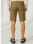 Normal Bel Slim Fit Yeşil Erkek Bermuda Şort A261NAT99NG332- 5