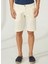 Normal Bel Slim Fit Bej Erkek Bermuda Şort A261NAT99NG332- 2