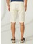 Normal Bel Slim Fit Bej Erkek Bermuda Şort A261NAT99NG332- 5