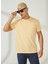 Bisiklet Yaka Sarı Erkek T-Shirt A266T2T02- 1
