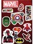 Marvel Karışık Sticker Seti - Ajanda - Laptop - Telefon Sticker Seti (11 Adet) 1