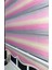 Modern Dekoratif Degrade Pliseli Zebra Stor Perde Alüminyum Kasalı Yüksek Kaliteli - Pembe-Gri 3