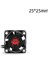 25MM 30MM 35MM 40MM 45MM 50MM Soğutma Fanı Esc Motor Isı Dağılımı Rc Araba Parçaları, 25MM (Yurt Dışından) 2