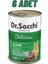 Dr. Sacchi Kuzu Etli Kedi Konservesi 6X400 gr - Farmapets 1