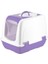 Kapalı Kedi Tuvaleti 37X40X40 cm Lila - Farmapets 1