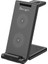 15W 3in1 Kablosuz Masaüstü Şarj Dock Standı Universal Portable Wireless Charge Station 5