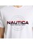 Nautıca Erkek Beyaz Standart Fıt Kısa Kollu T-Shırt 5