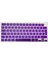 Macbook Air 15 Inç A2941 M2 Max 2023 A3114 M3 2024 A3241 M4 2025 Türkçe Q Silikon Klavye Koruyucu MOR 4