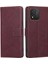Rfıd Engelleyen Deri Telefon Kılıfı Honor X5 4g, Cowhide Doku Cüzdan Stand Telefon Kapağı (Yurt Dışından) 2