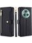 Honor Magic5 Pro For Stance Stand Deri Kılıf Damla Damalı Koruma Damalı Fermuar Cep Cüzdan Kapağı 2 Kayış (Yurt Dışından) 2