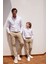 ALTINYILDIZ CLASSICS Bej Slim Fit Dar Kesim Yan Cepli Pamuklu Esnek Çocuk Chino Pantolon 1