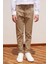 ALTINYILDIZ CLASSICS Bej Slim Fit Dar Kesim Yan Cepli Pamuklu Esnek Çocuk Chino Pantolon 2