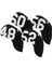 4 Adet Golf Demir Headcover Slip Slip Club Head Covers Camges Gardiyan Aksesuarları (Yurt Dışından) 2