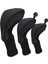 3 Adet Golf 5 Woods Sürücü Headcover Mil Koruyucu Siyah (Yurt Dışından) 2