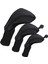 3 Adet Golf 5 Woods Sürücü Headcover Mil Koruyucu Siyah (Yurt Dışından) 4