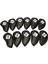 11 Pack Taşınabilir Golf Demir Headcover Club Head Kapağı No. Etiket Muhafız Kılıfı (Yurt Dışından) 3