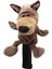 Golf Club Headcover Ahşap Sürücü Kafa Kapağı Koruyucu Kol Golf Bag Wolf Için (Yurt Dışından) 2