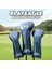 4 Adet Golf Kafa Kapağı Uzun Boyun Golf Putter Protector Waterproof 3 Adet Mavi (Yurt Dışından) 2