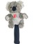 Golf Club Headcover Ahşap Sürücü Kafa Kapağı Koruyucu Kol Golf Çantası Koala (Yurt Dışından) 2