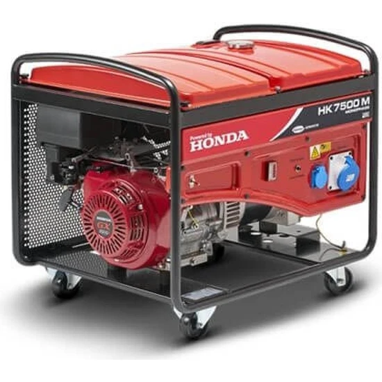 Honda Hk 7500 Ms 7.5 Kva Marşlı Benzinli Monofaze Jeneratör