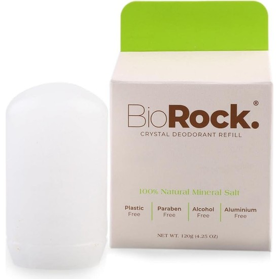 Biorock Yedek Crystal Doğal Deodorant Stick 120 gr Fiyatı