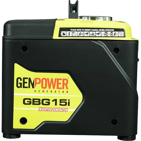 Genpower Gbg 15i 1.5 Kva Benzinli Ipli Açık Tip Dijital Inverter Jeneratör