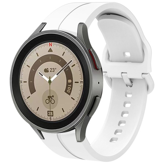 Kupa Samsung Galaxy Watch 4 44MM Kordon Çizgi Tasarım Spor Fiyatı