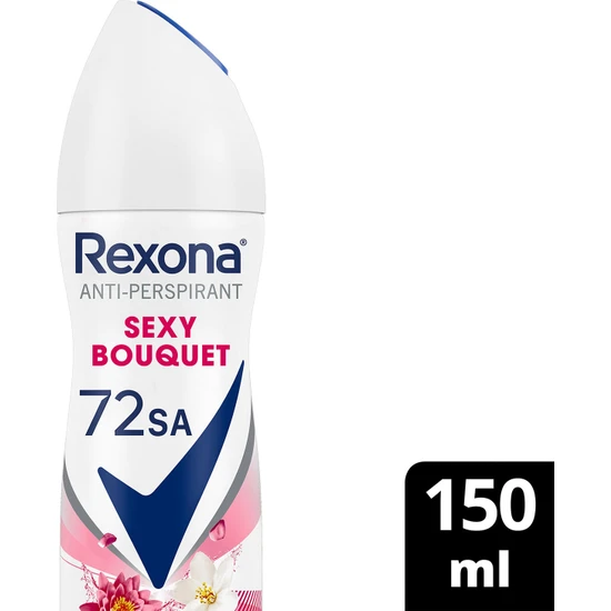 Rexona Kadın Sprey Deodorant Sexy Bouquet 72 Saat Kesintisiz Üstün Koruma 150 ml
