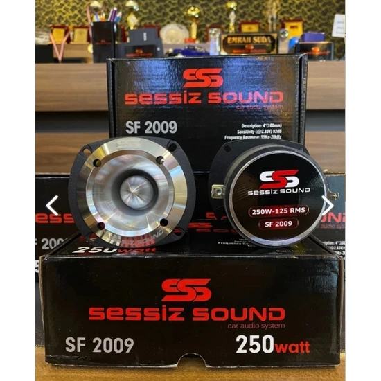 Sessiz Sound 10 cm Dome Tweeter