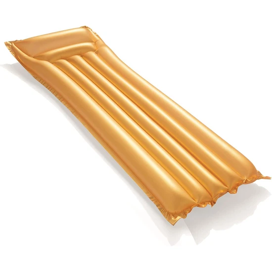 Bestway Altın Renk Unisex Deniz Yatağı 183X69 cm Gold Edition Float Fashion