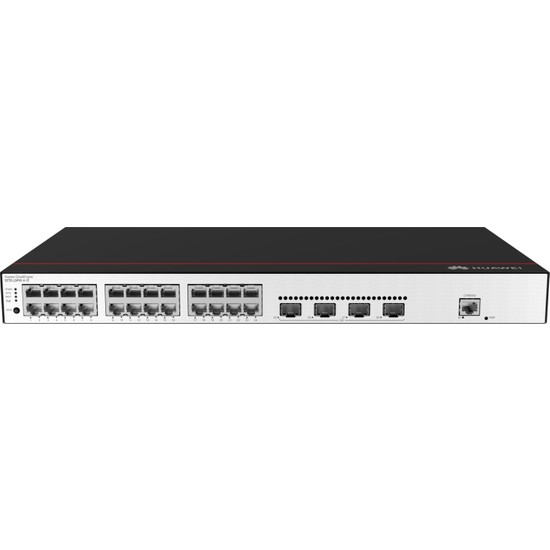 HUAWEI S5735-L24P4S-A-V2 24 10/100/1000BASE-T ports 4 GE SFP ports PoE AC power Resim-1