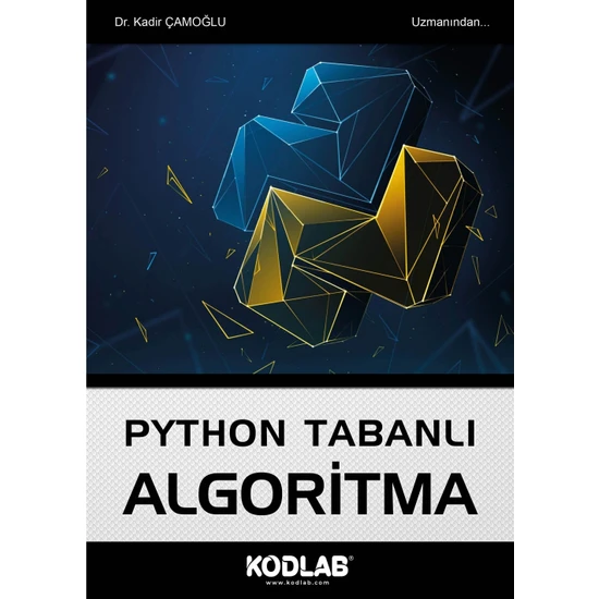 Kodlab Yayınları Python Tabanlı Algoritma - Kadir Çamoğlu